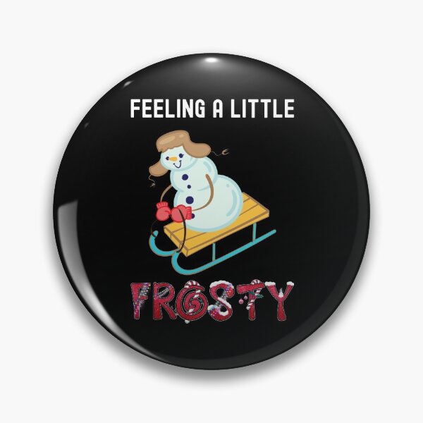 Item preview, Feeling A Little Frosty, Wintertime designed and sold by SportyDogShop.