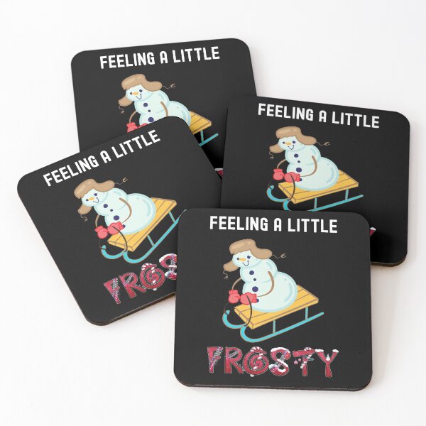 Item preview, Feeling A Little Frosty, Wintertime designed and sold by SportyDogShop.