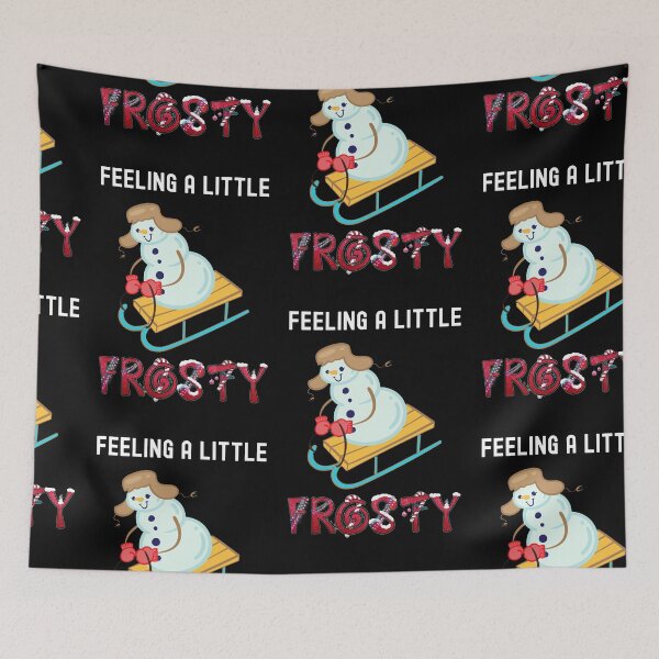Item preview, Feeling A Little Frosty, Wintertime designed and sold by SportyDogShop.