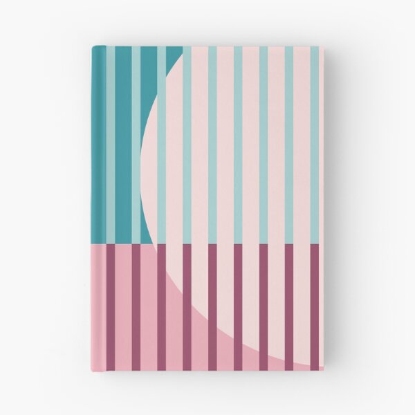 Item preview, Retro color block stripes with circles - Green, Purple, Orange and red designed and sold by misentangled.