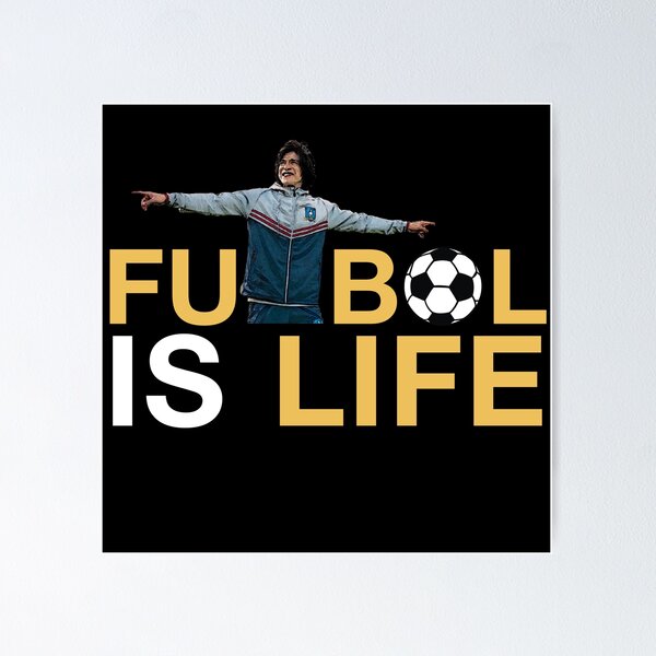 Item preview, FUTBOL IS LIFE designed and sold by wildbest.