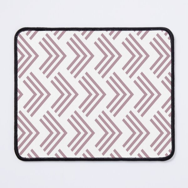 Item preview, Lilac and White Art Deco Chevron Arrow Pattern Pairs Sherwin Williams 2022 Popular Color Rosé SW 6290 - Colour Trends - Trending Hue designed and sold by ColorOfTheYears.