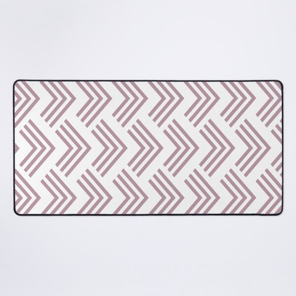 Item preview, Lilac and White Art Deco Chevron Arrow Pattern Pairs Sherwin Williams 2022 Popular Color Rosé SW 6290 - Colour Trends - Trending Hue designed and sold by ColorOfTheYears.