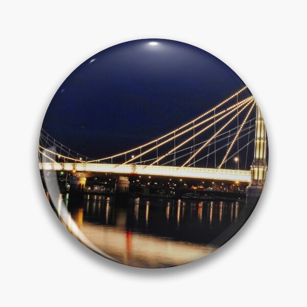 Item preview, Albert Bridge River Thames London designed and sold by AndyEvansPhotos.