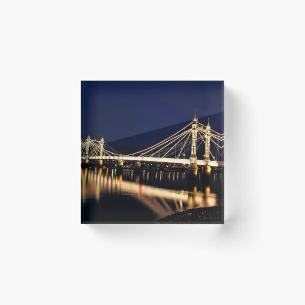 Item preview, Albert Bridge River Thames London designed and sold by AndyEvansPhotos.