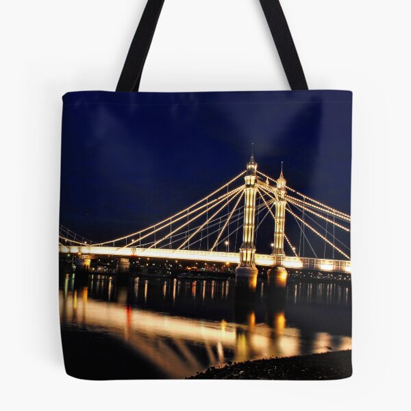 Item preview, Albert Bridge River Thames London designed and sold by AndyEvansPhotos.