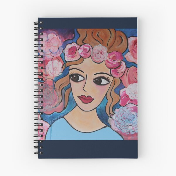 Item preview, She wore pink roses in her hair designed and sold by Debby Haskard-Strauss.