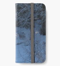 Cutting through the snow iPhone Wallet/Case/Skin