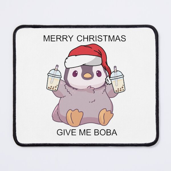 Item preview, Christmas Cute Little Pengu wants Boba designed and sold by SirBobalot.
