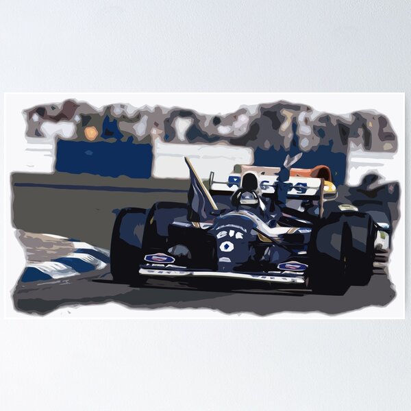 Item preview, Damon Hill - Silverstone 1994 designed and sold by f1popart.