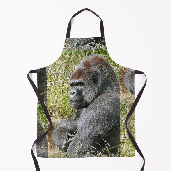Item preview, An intimate portrait close-up 7 (c) (h) " dos argenté " A gorilla who is the star of the day .... designed and sold by o.okaïo.