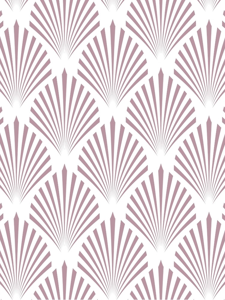 Aperçu 5 sur 5. Robe trapèze avec l'œuvre Lilac and White Elegant Scallop Fan Pattern Pairs Sherwin Williams 2022 Popular Color Rosé SW 6290 - Colour Trends - Trending Hue créée et vendue par ColorOfTheYears.