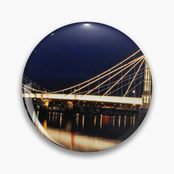 Item preview, Albert Bridge River Thames London designed and sold by AndyEvansPhotos.