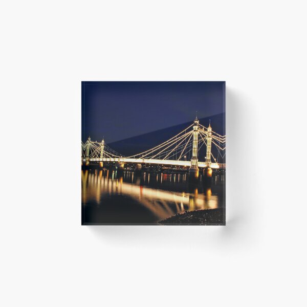 Item preview, Albert Bridge River Thames London designed and sold by AndyEvansPhotos.