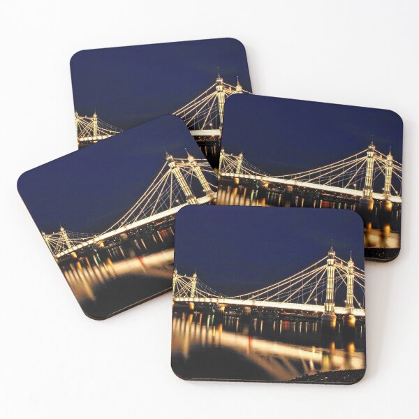 Item preview, Albert Bridge River Thames London designed and sold by AndyEvansPhotos.