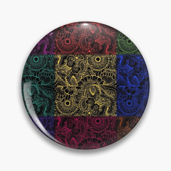 Item preview, Colorful Mandala Florals,Floral patterns,Bright,vibrant designed and sold by cutecrazytshirt.