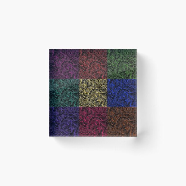 Item preview, Colorful Mandala Florals,Floral patterns,Bright,vibrant designed and sold by cutecrazytshirt.