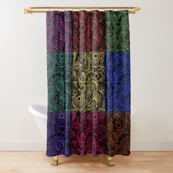 Item preview, Colorful Mandala Florals,Floral patterns,Bright,vibrant designed and sold by cutecrazytshirt.