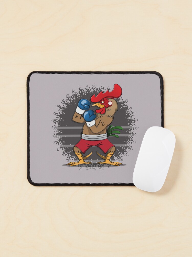 Thumbnail 1 of 5, Mouse Pad, Boxing Rooster designed and sold by Rarito.