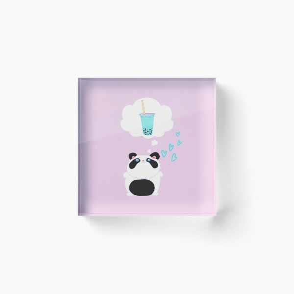 Item preview, panda bubble tea designed and sold by aubreyjacobs.