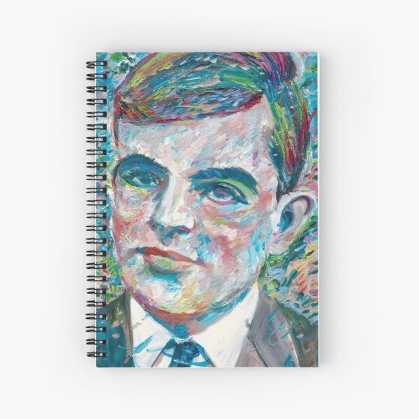 Item preview, ALAN TURING oil portrait  designed and sold by lautir.