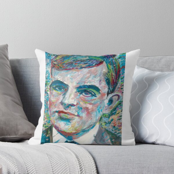 Item preview, ALAN TURING oil portrait  designed and sold by lautir.