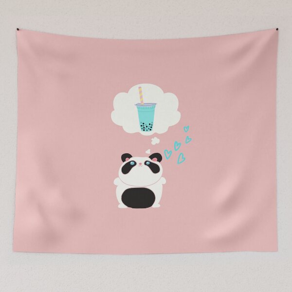 Item preview, panda bubble tea designed and sold by aubreyjacobs.