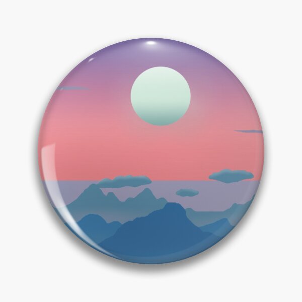 Item preview, Moon over the Mountains designed and sold by RiceguyDesigns.