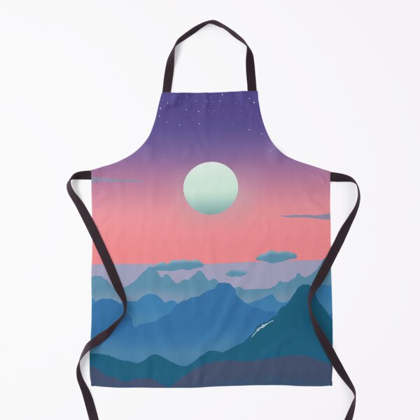 Item preview, Moon over the Mountains designed and sold by RiceguyDesigns.
