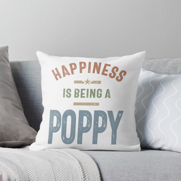 Item preview, Happiness Is Being a Poppy | Fathers Day and Grandparents Day Gift  designed and sold by cidolopez.