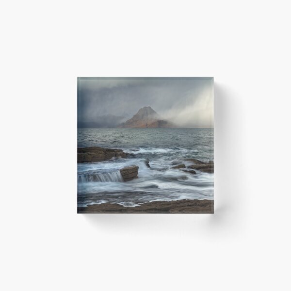 Item preview, Hail Showers  Elgol Isle of Skye Scotland designed and sold by PhotosEcosse.