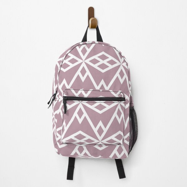 Item preview, Lilac and White Minimal Diamond Shape Pattern Pairs Sherwin Williams 2022 Popular Color Rosé SW 6290 - Colour Trends - Trending Hue designed and sold by ColorOfTheYears.