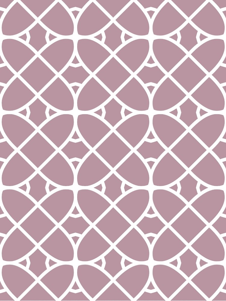 Aperçu 5 sur 5. Robe trapèze avec l'œuvre Lilac and White Geometric Shape Pattern Ovals Pairs Sherwin Williams 2022 Popular Color Rosé SW 6290 - Colour Trends - Trending Hue créée et vendue par ColorOfTheYears.