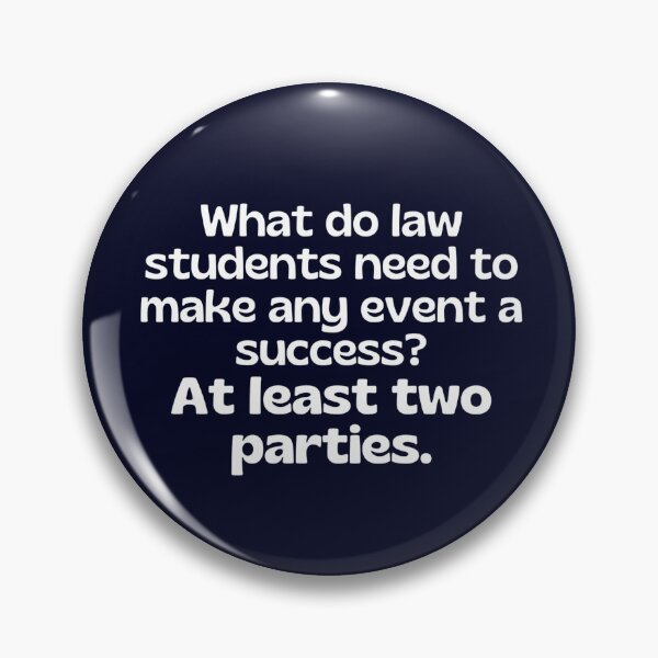 Item preview, Lawyer joke/pun - funny lawyer gift #13 (white/grey) designed and sold by PickaSticka.