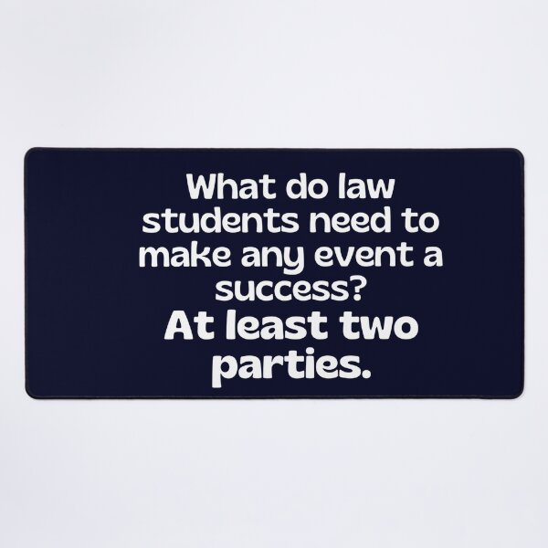 Item preview, Lawyer joke/pun - funny lawyer gift #13 (white/grey) designed and sold by PickaSticka.