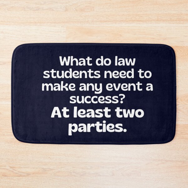 Item preview, Lawyer joke/pun - funny lawyer gift #13 (white/grey) designed and sold by PickaSticka.