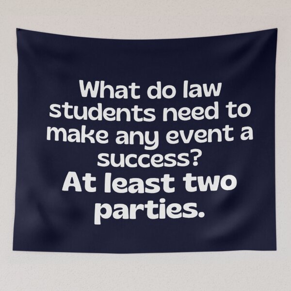 Item preview, Lawyer joke/pun - funny lawyer gift #13 (white/grey) designed and sold by PickaSticka.