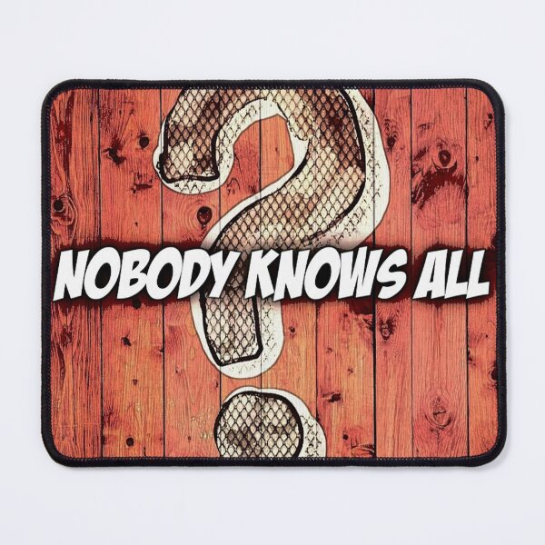 Item preview, Nobody Knows All designed and sold by Pooks82.
