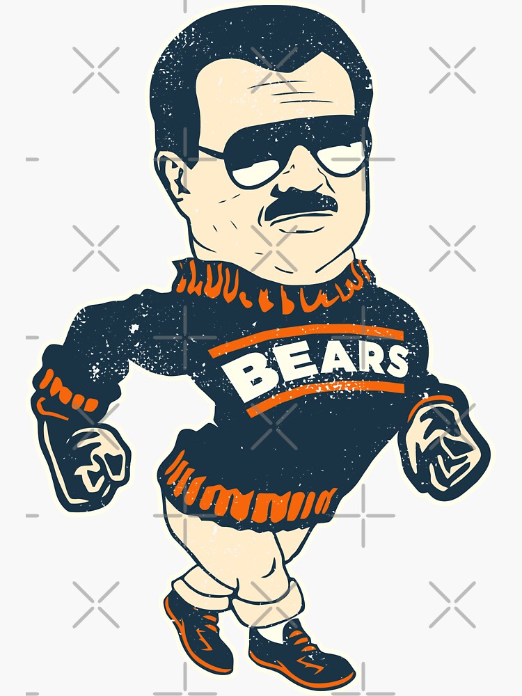 Vintage Bears Mascot - Chicago Bears - Sticker