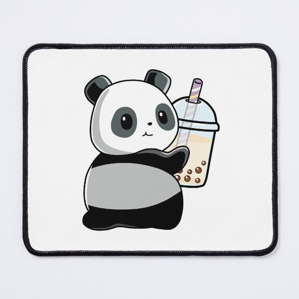 Item preview, Cute Little Panda Loves Boba! designed and sold by SirBobalot.