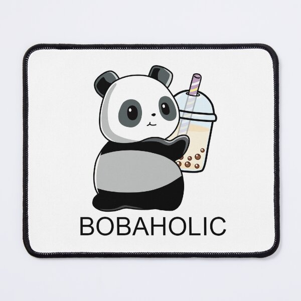 Item preview, Cute Little Bobaholic Panda Loves Boba! designed and sold by SirBobalot.