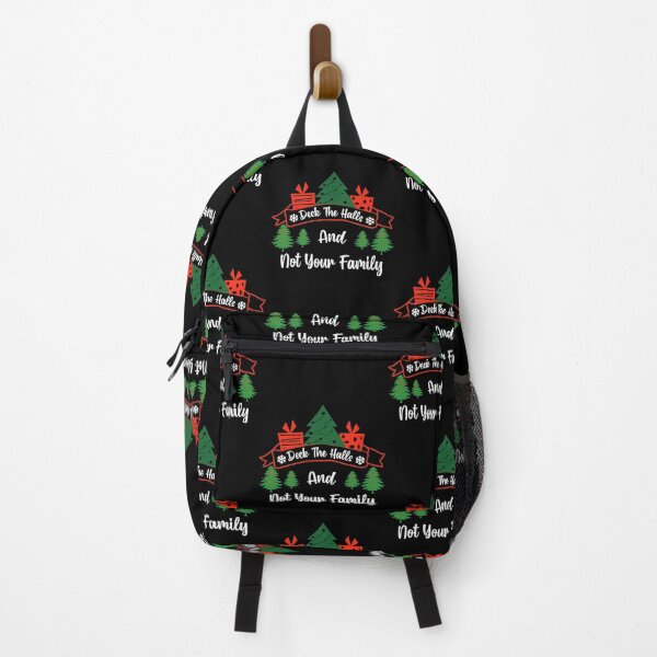 Item preview, Deck The Halls Not Your Family designed and sold by SportyDogShop.