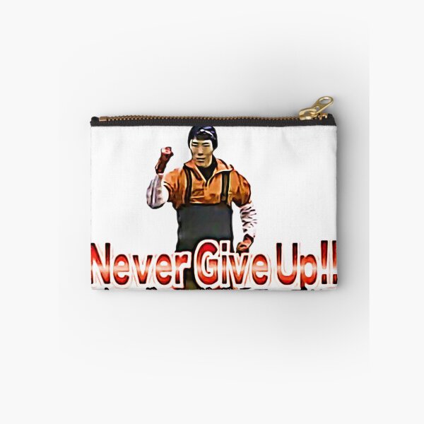 Item preview, NEVER GIVE UP JAPANESE FISHERMAN designed and sold by hoogafanter.