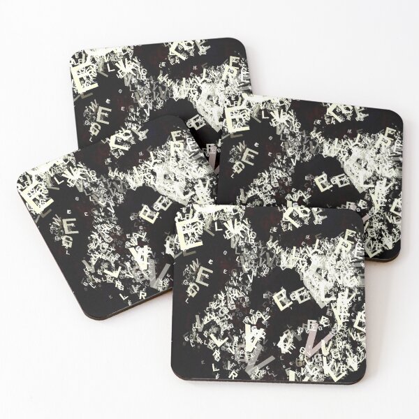 Item preview, alphabet face design designed and sold by YenYen Lab.