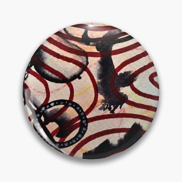 Item preview, Abstract Red Spirals designed and sold by Heather Labbe.