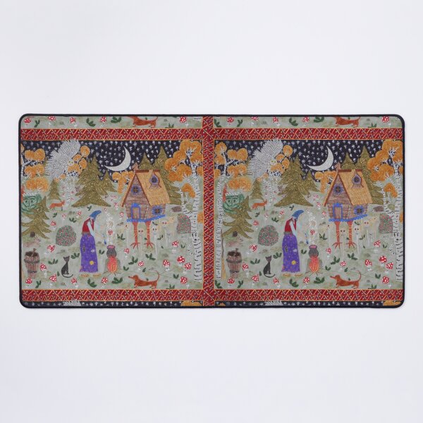 Aperçu de l'œuvre La forêt enchantée de Baba Yaga créée et vendue par DebiCady.