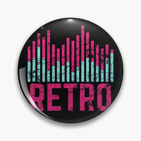 Item preview, Retro Colour Sound Level Bar Distressed designed and sold by 133DandC.