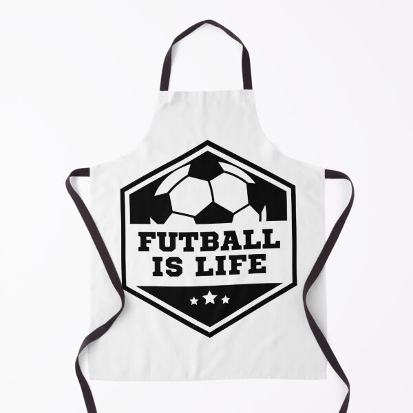 Item preview, Football Soccer is life sports fan inspirational quote designed and sold by Ahmer Qureshi.