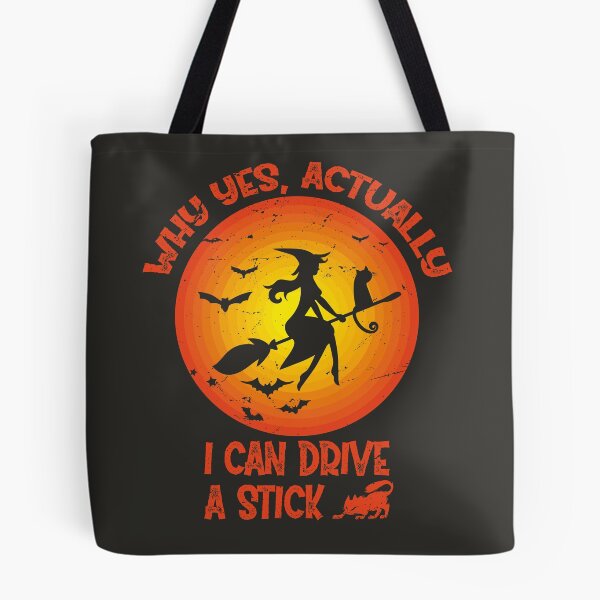 Item preview, Why Yes Actually I Can Drive A Stick - funny halloween Cool Gift Design designed and sold by oussamah99.