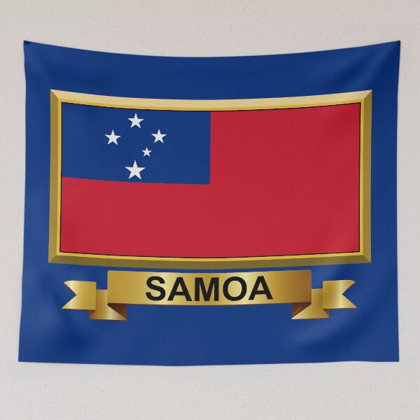 Item preview, SAMOA Flag Gifts, Masks, Stickers & Products (N) designed and sold by mpodger.